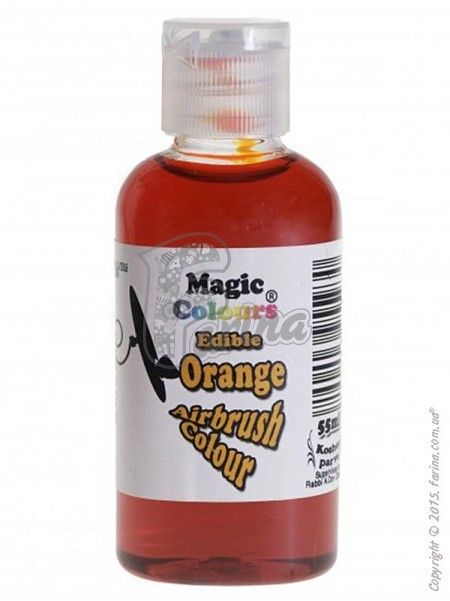 Краситель для аэрографа Оранжевый Magic Colours 55 мл - Airbrush Colour (Эйрбраш колор)< фото цена